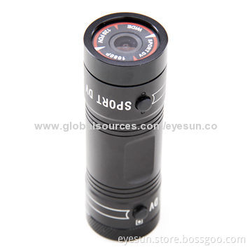 H.264 HD 1080P Portable Action Camera with Waterproof, Photo/Video Function, Supports 2-32GB TF Card